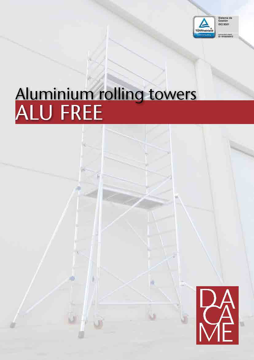 Aluminium Rolling Tower ALU FREE